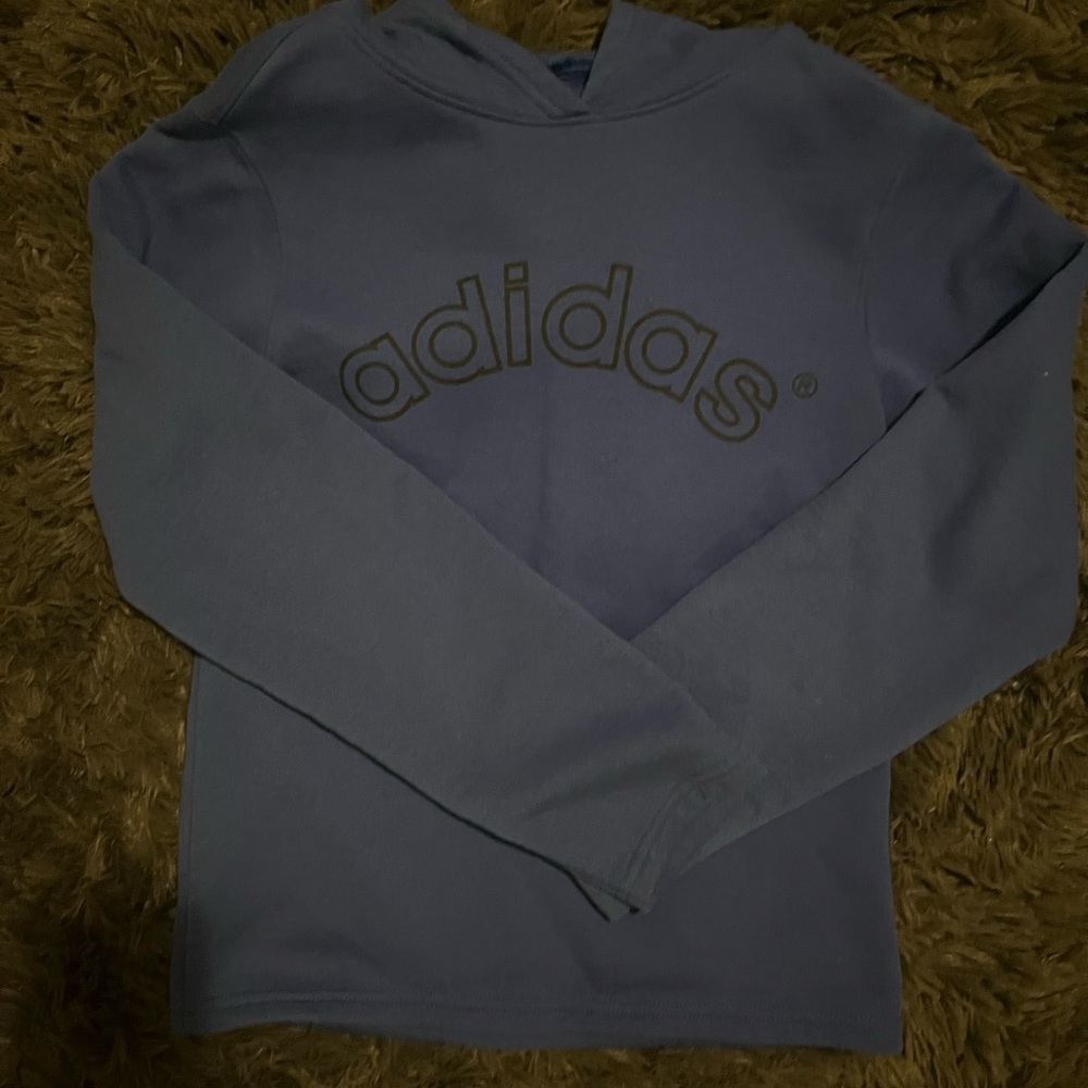 Adidas Navy Long Sleeve Top